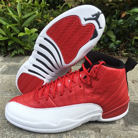 air jordan 12 retro white varsity red black|jordan playoff 12 release date.